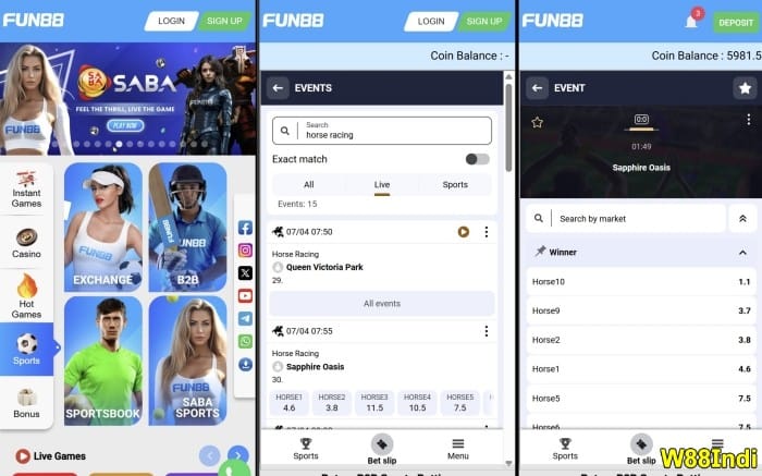 Fun88 India Apps ที่ดีที่สุดสําหรับแข่งม้า